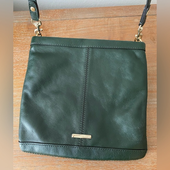 NWOT Rebecca Minkoff Green Leather Handbag - Picture 12 of 15
